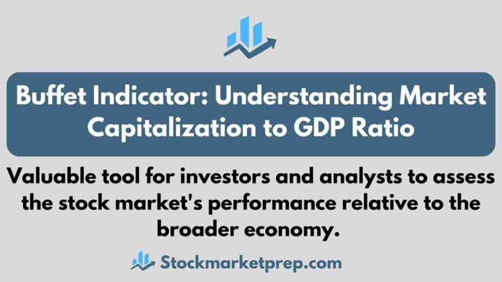 Market Cap to GDP Ratio